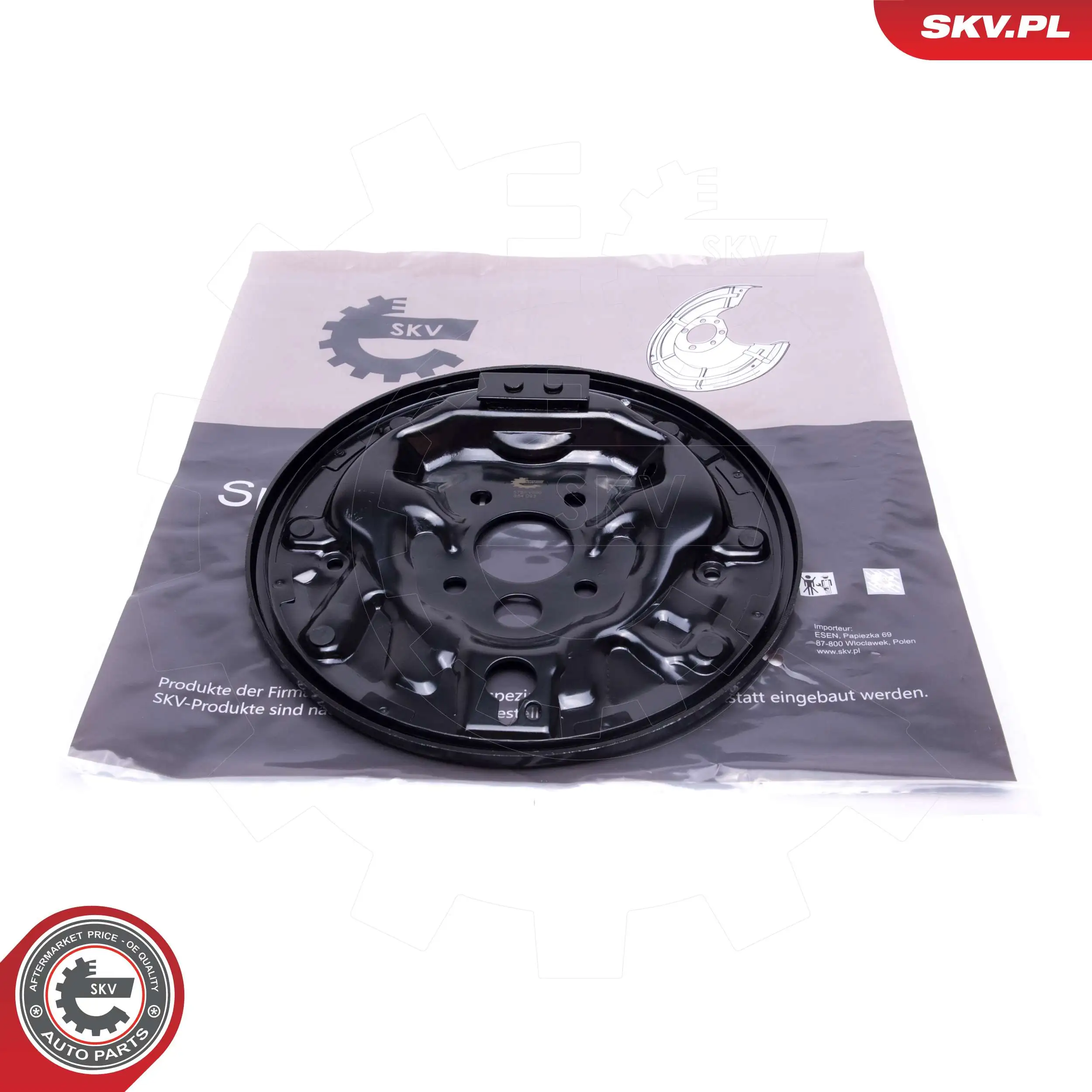 Splash Guard, brake disc